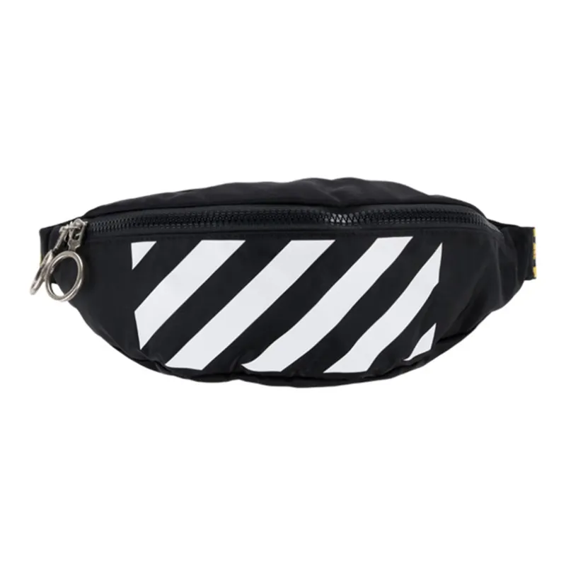 OFF WHITE Polyamide Fanny Pack Regular Men's Black-0