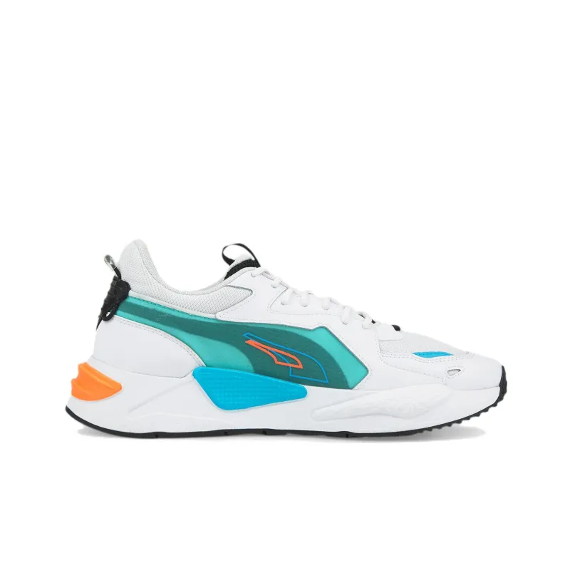 PUMA Rs X Split Athleisure Casual Sports Shoe Unisex White Blue Green 'White Blue'-1