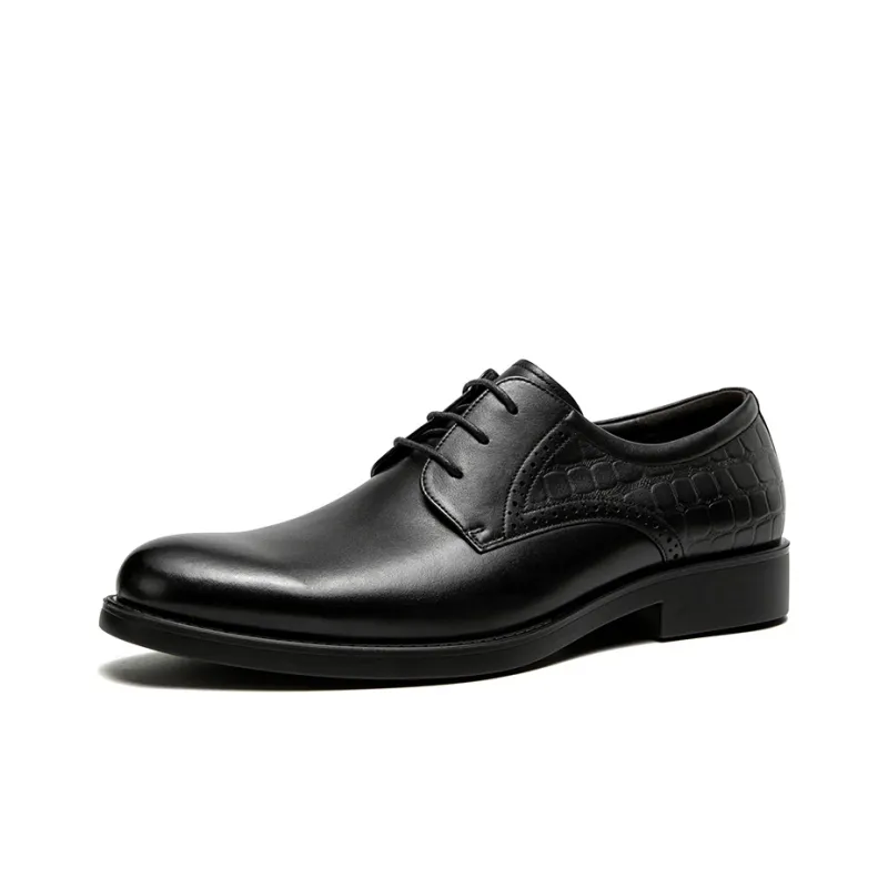 LEAVELAND Dress Shoes Men's Black-1