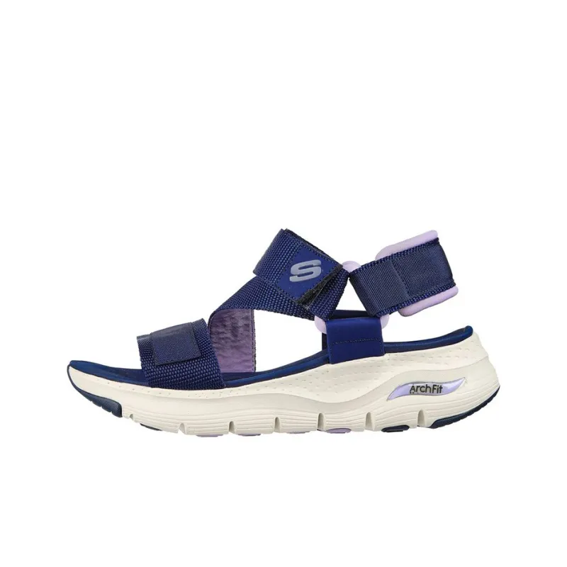 Skechers Arch Fit Series Beach Sandals Women's Blue/Purple-0