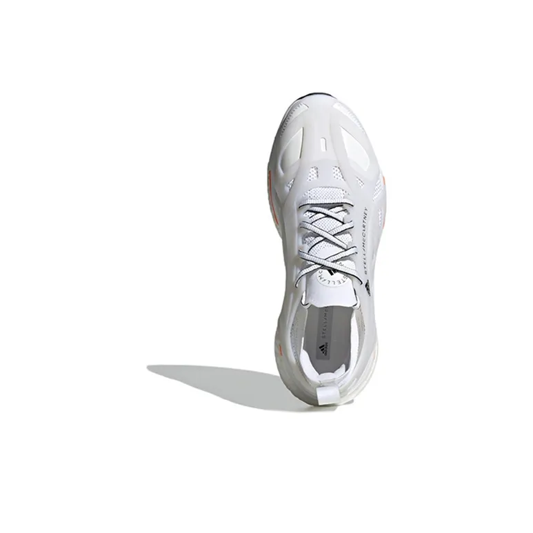Adidas Solarglide By Stella Mccartney Cloud White App Signal Orange-4