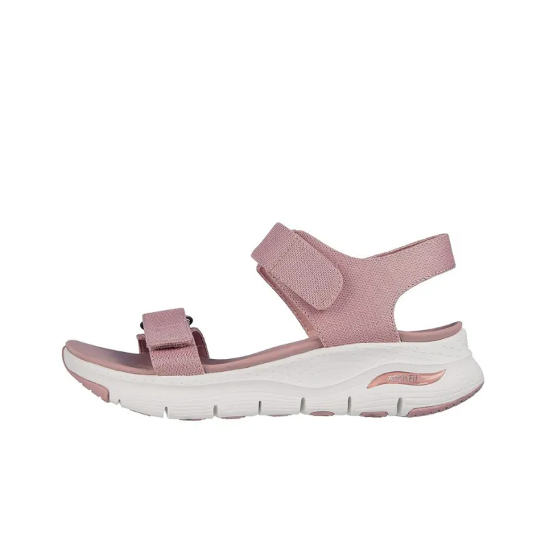 Skechers Arch Fit Series Beach Sandals Women's Pink-0