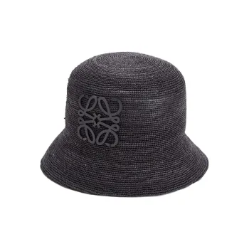 LOEWE Cow Leather Bucket Hats Unisex
