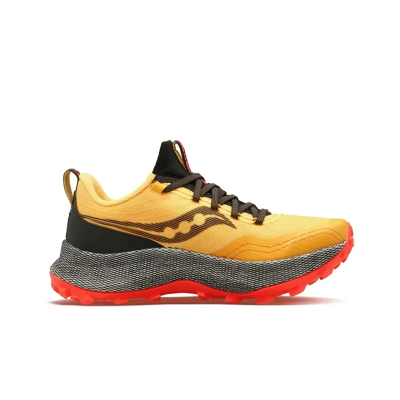 Saucony Endorphin Trail ViZiGold ViZiRed Yellow-1