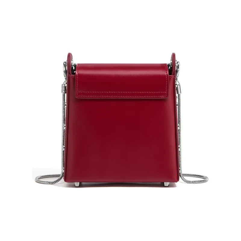 Gong Xuan Beads Crossbody Bag Handbag One Shoulder Women's Blue/Red-10