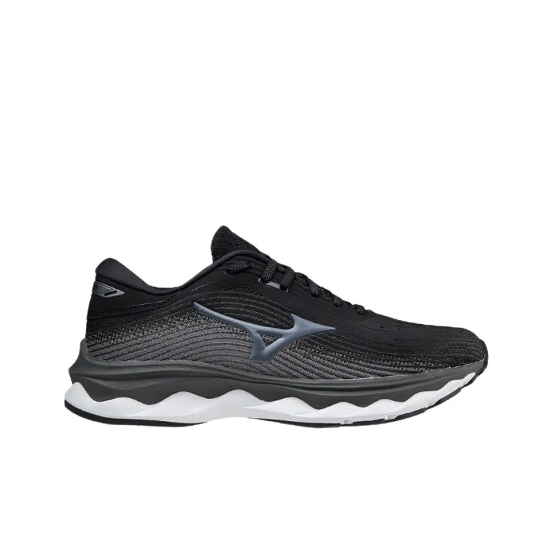 Mizuno Women's Wave Sky 5 Super Wide 'Black Grey' Women's-1