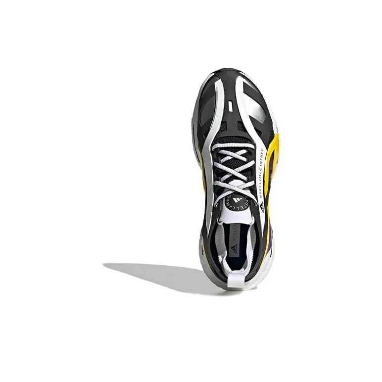 Adidas Solarglide Stella McCartney Core Black Active Purple Shock Yellow Women's-4
