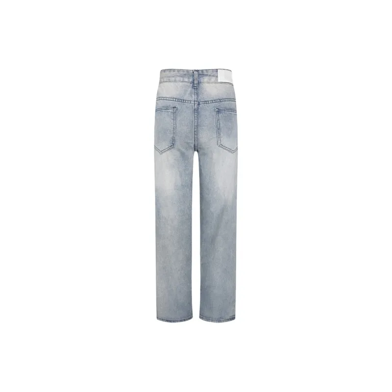 COOLALPACA Jeans Fall Unisex Light Blue-1