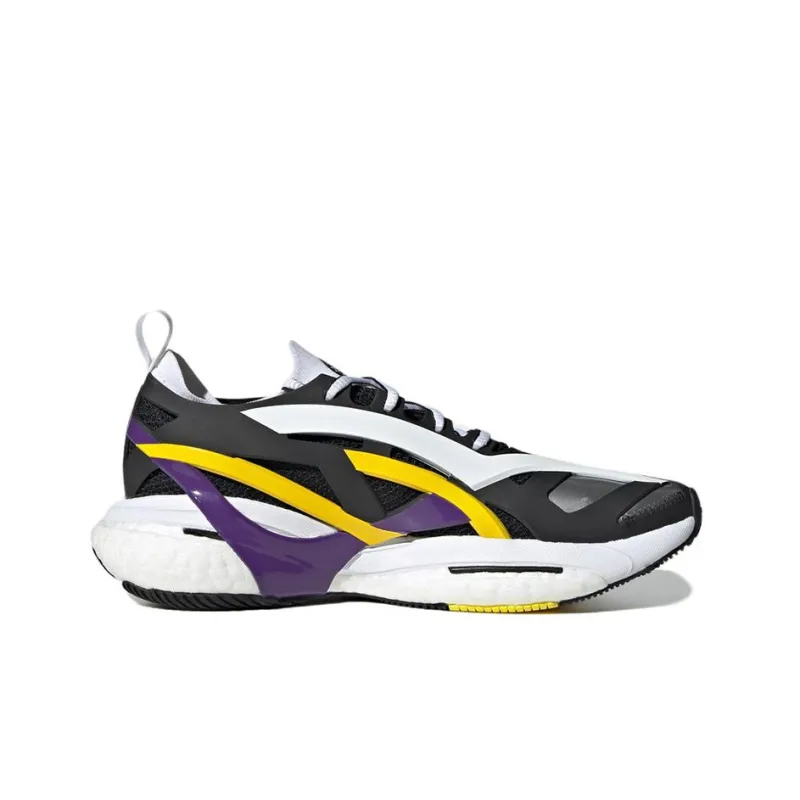Adidas Solarglide Stella McCartney Core Black Active Purple Shock Yellow Women's-1