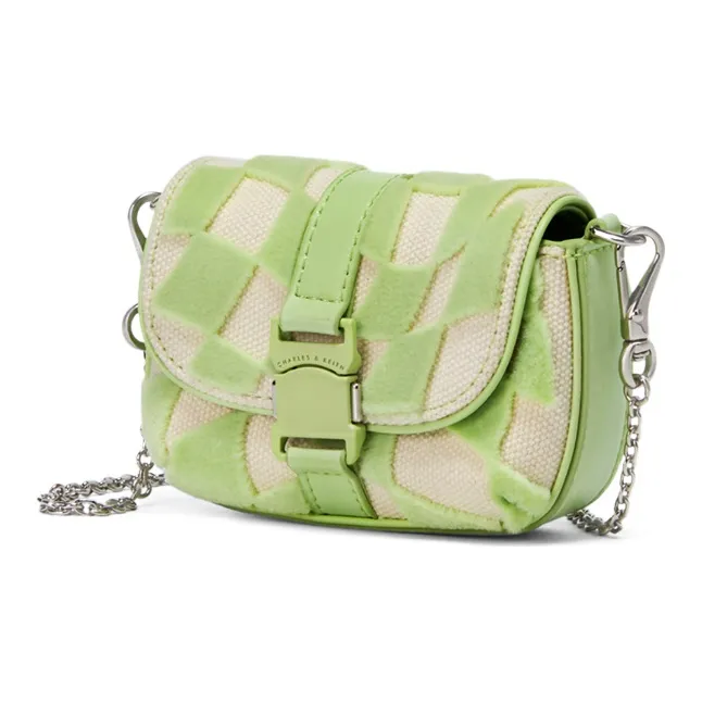 CHARLES&KEITH Fabric Wallet Mini Women's Multicolor-4