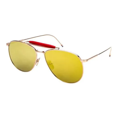 THOM BROWNE Sunglasses Unisex Gold