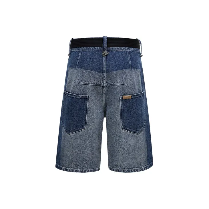 RAZZLE Denim Shorts Men Blue-1