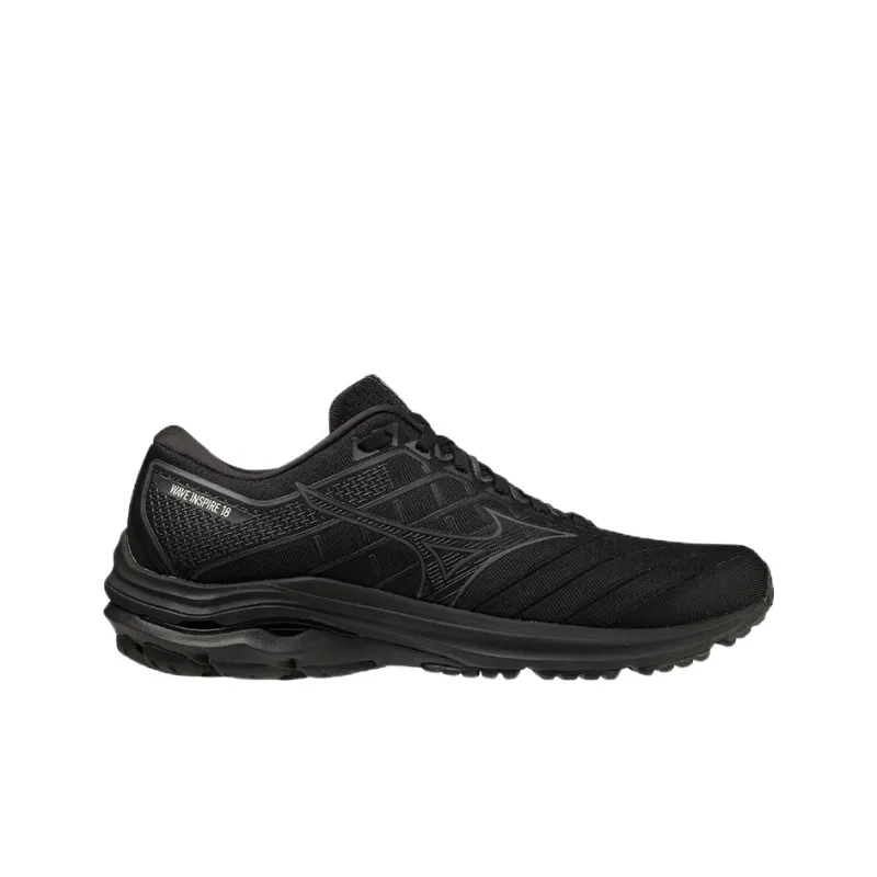 Mizuno Wave Inspire 18 Low Tops Black-1