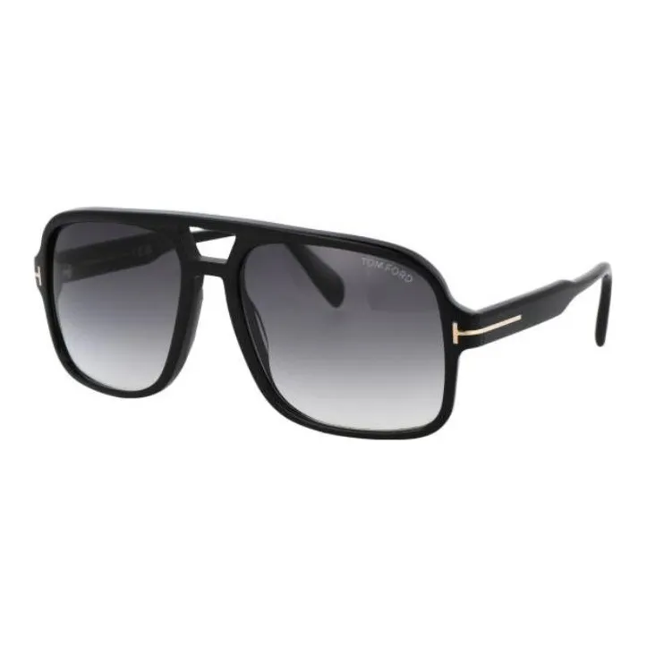 TOM FORD Falconer Square Frame Sunglasses-0