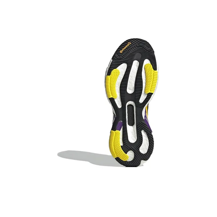 Adidas Solarglide Stella McCartney Core Black Active Purple Shock Yellow Women's-5