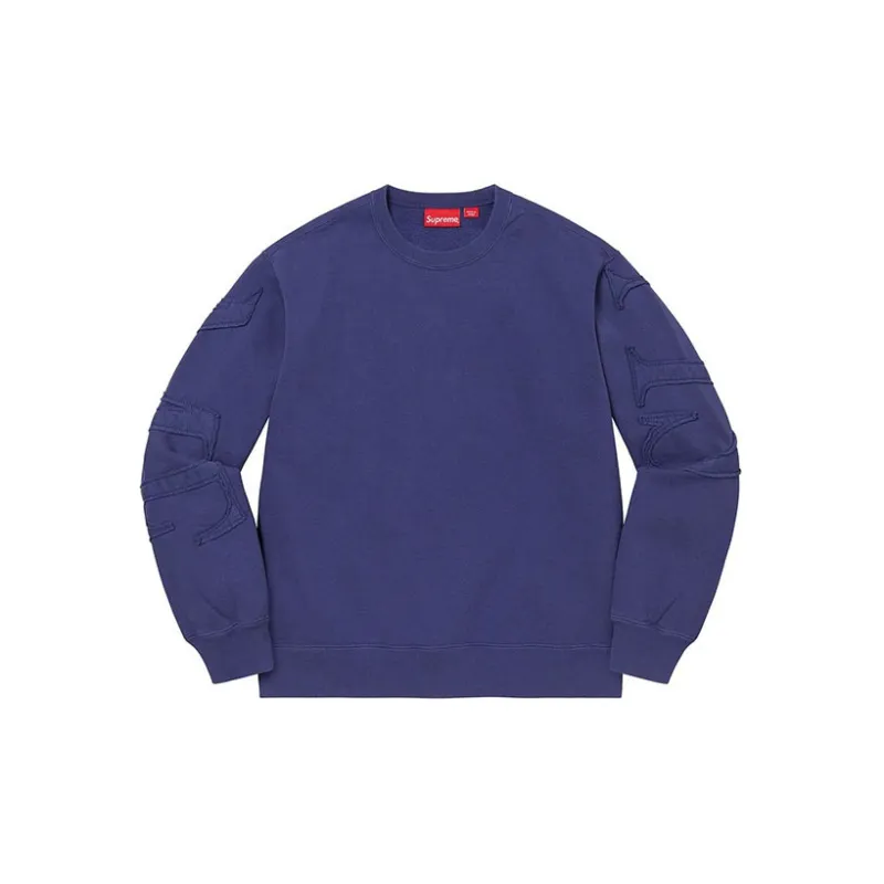 Supreme Tonal Applique Crewneck-9