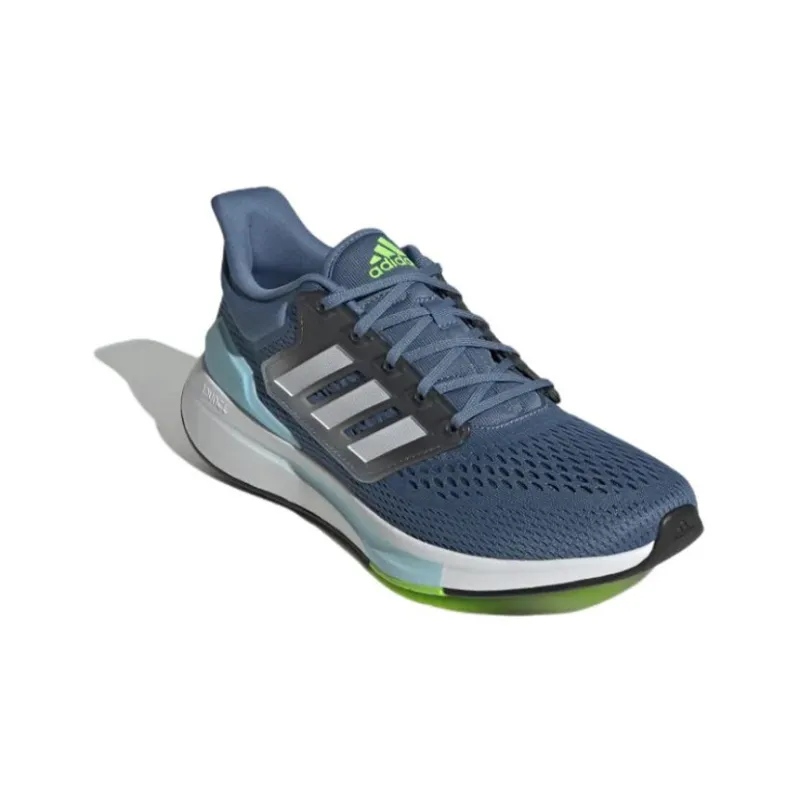 Adidas EQ21 Run Running Shoes Men Low Top Blue/Gray-2