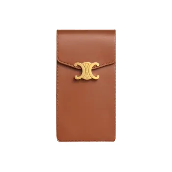 CELINE Triumphal Arch Cellphone Pouches