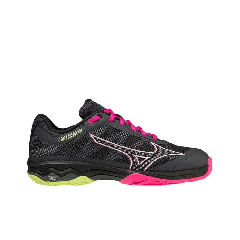 Mizuno Women's Wave Exceed Light AC 'Ebony Pink Glow'-1