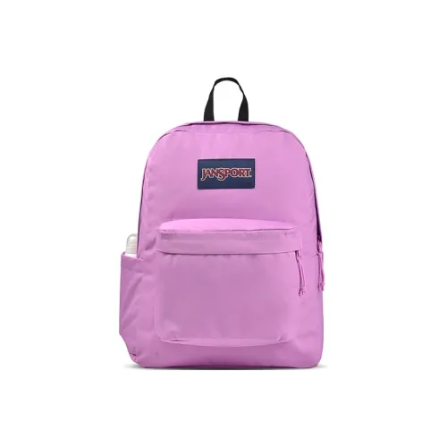 JanSport Polyester Backpack Medium Size Unisex Taro Purple