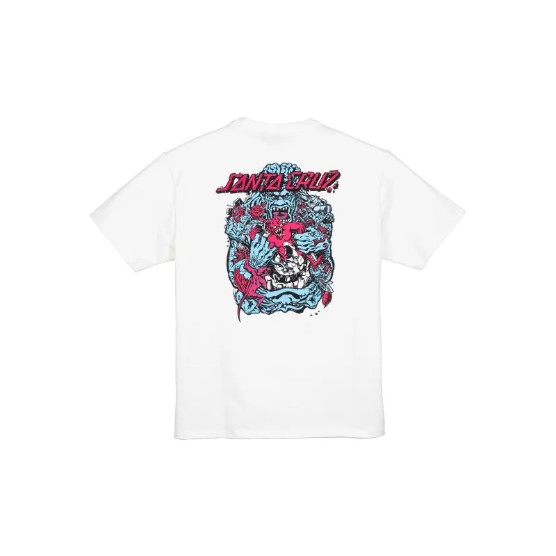 Santa Cruz T Shirts Unisex White-1