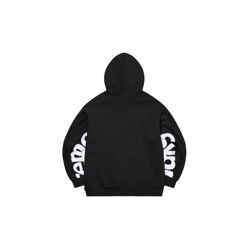 Supreme Cropped Panels Hooded Sweatshirt-1