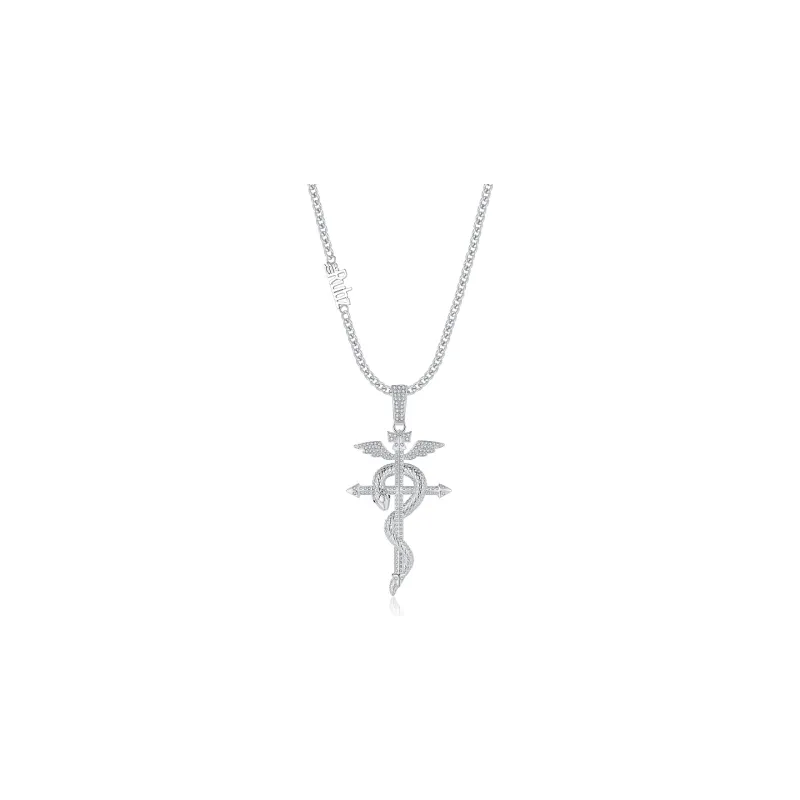 TheRubz Alloy Pendant Necklaces Unisex-3