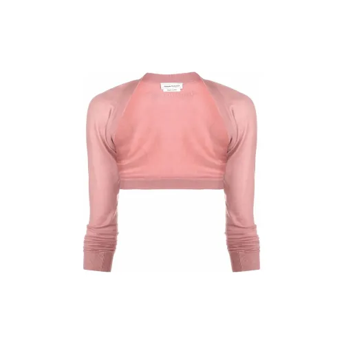 Alexander McQueen Cashmere Sweaters Women's Pink