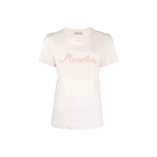 Moncler T-Shirts Women's Pink