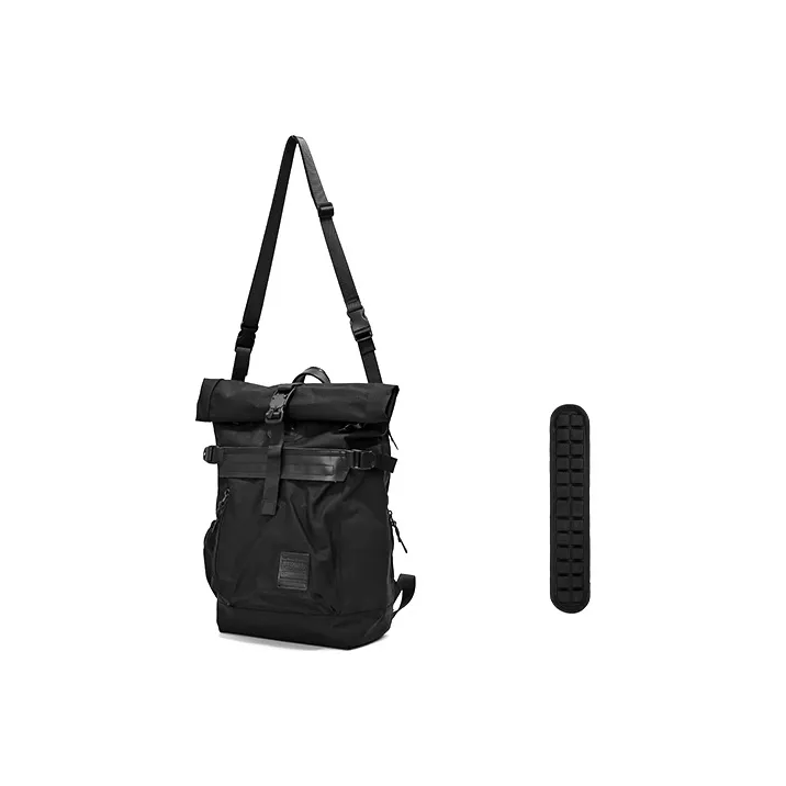 MYEDITION Laptop Bag, Shoulder Bag, Crossbody Bag, Backpack Water Repellent Fabric Black Unisex-9