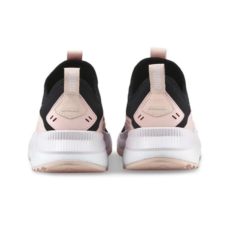 PUMA Pacer Future Slip on Low Tops Black Pink-3