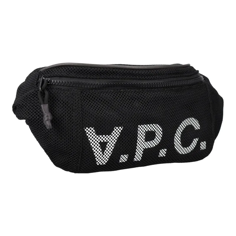 A.P.C Polyester Fanny Pack Men's Black-2