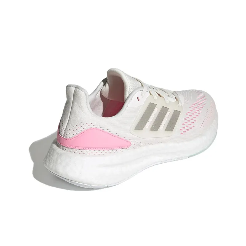Adidas PureBoost 22 'White Pink' Women's-3