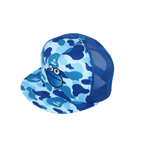 A BATHING APE Baseball Caps Unisex Blue