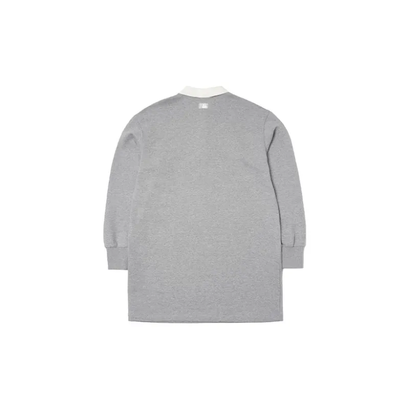 MLB Long Sleeved Dresses Women's Gray-1