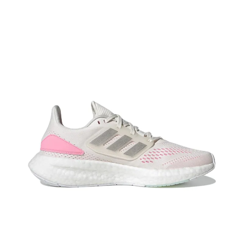 Adidas PureBoost 22 'White Pink' Women's-1
