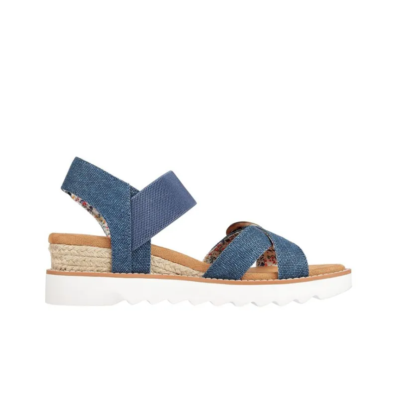 Skechers Bobs Beach Sandals Women's Navy-1
