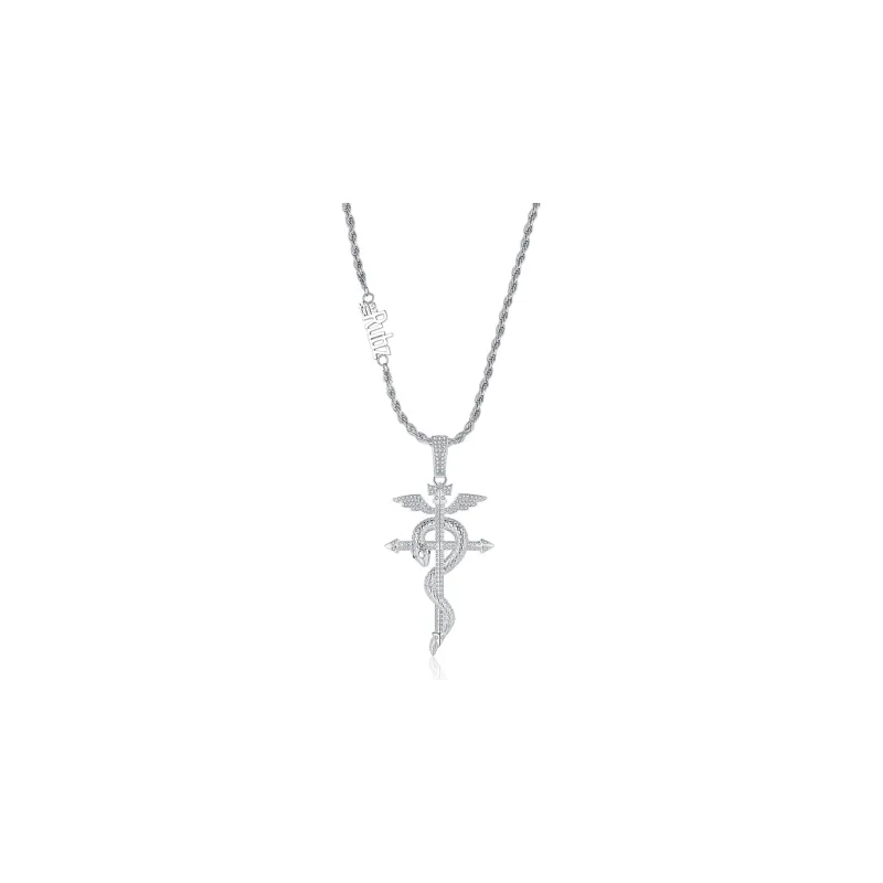 TheRubz Alloy Pendant Necklaces Unisex-2