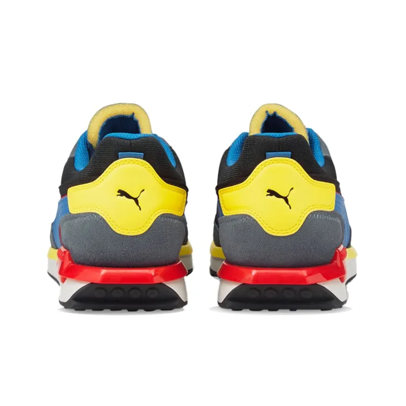PUMA City Rider White Blue Yellow Red-3