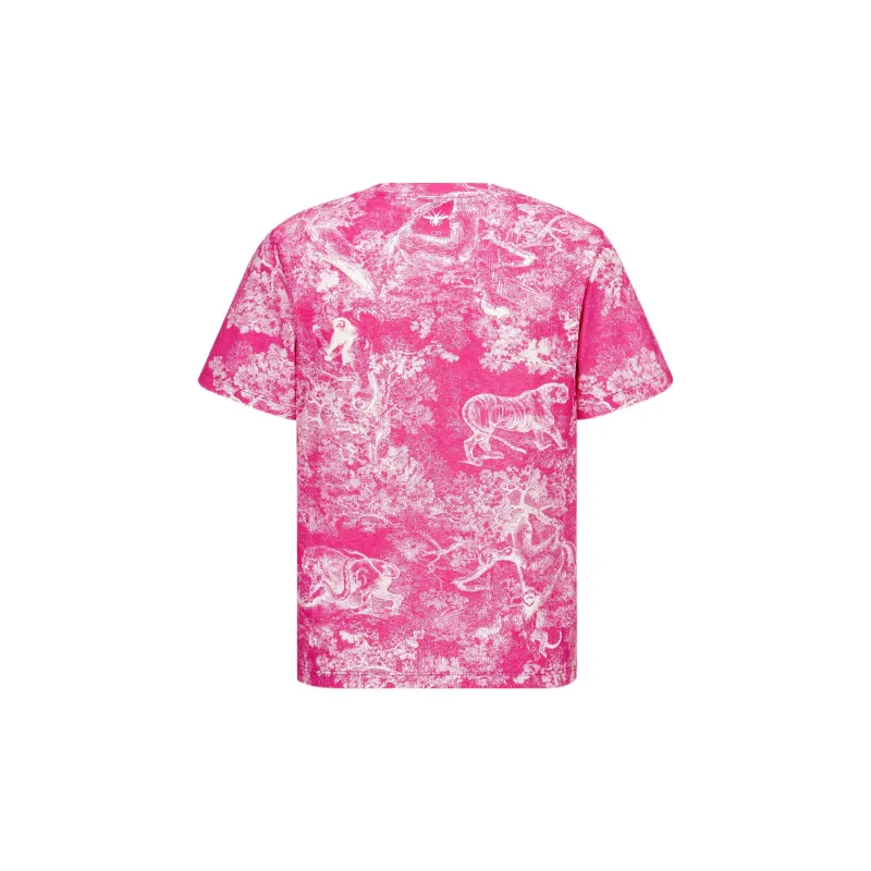 DIOR FW22 T Shirt Women's Bright Pink-1