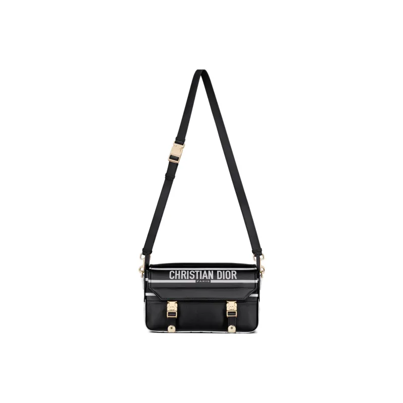 DIOR DiorCamp Smooth Cow Leather Messenger Bag, Box Bag, Handbag, Crossbody Bag, Shoulder Bag Women's-5