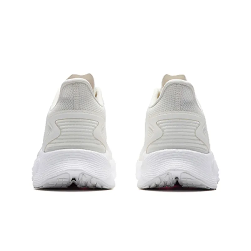 Anta MACH 2.0 Cushioned Anti Slip Wear Resistant Breathable Lightweight Low Top Running Shoes Women's White Purple-4