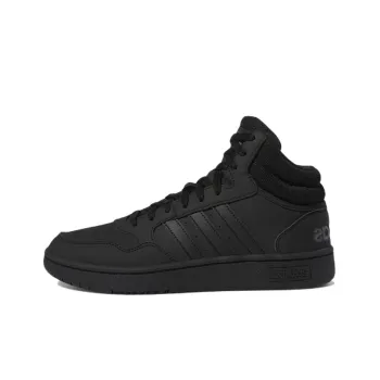 Hoops 3.0 Adidas Neo Mid 'Black Grey'