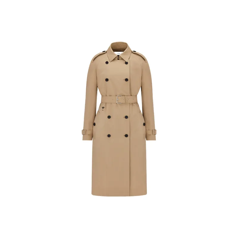DIOR FW22 Trench Coat Women's Khaki-2
