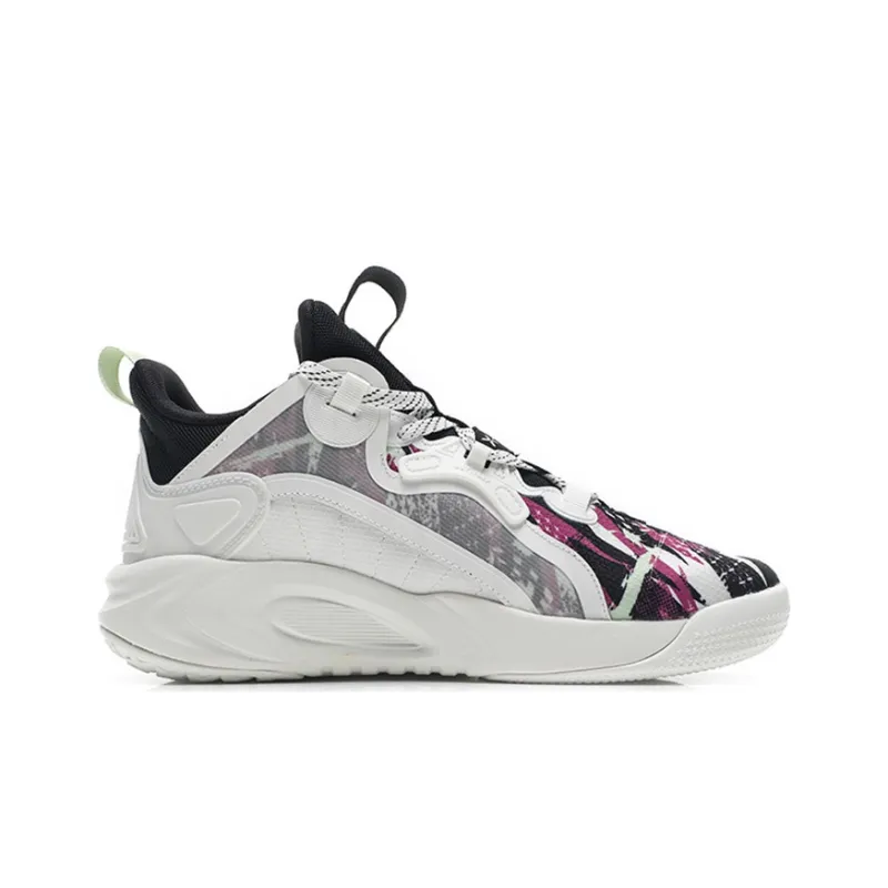 XTEP AG LVL UP 1 Cushioning Anti Slip Wear Resistant Breathability Mid Top Casual Shoes Men's-1