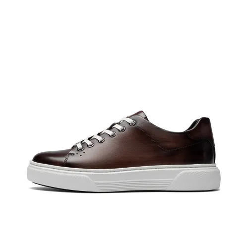 ROBERTA DI CAMERINO Stylish Skateboarding Shoes Men's Brown