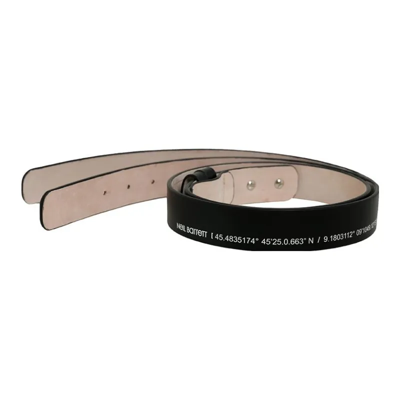 Neil Barrett Logo Printed Belt-0