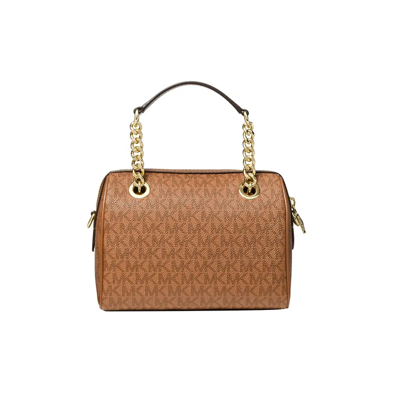 MICHAEL KORS Blaire Artificial Leather One Shoulder Handbags Mini Women's Leather Brown-2