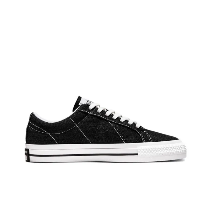 Converse Stussy X One Star Low 'Black'-1