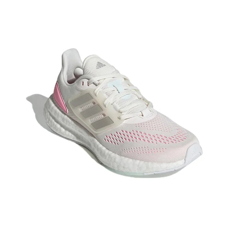 Adidas PureBoost 22 'White Pink' Women's-2